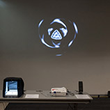 nstallation view, 'Time Transcendence Performance' conference, Monash University